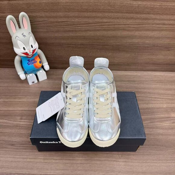 Asics Onitsuka Tiger Mexico 66 Silver Off White - Picture 2 of 9